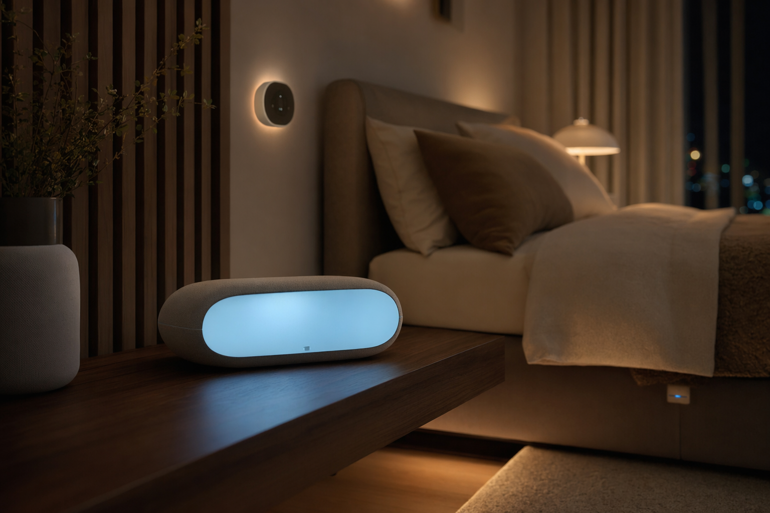 Illustration for: Smart Bedroom Automation: AI-Controlled Sleep Environments