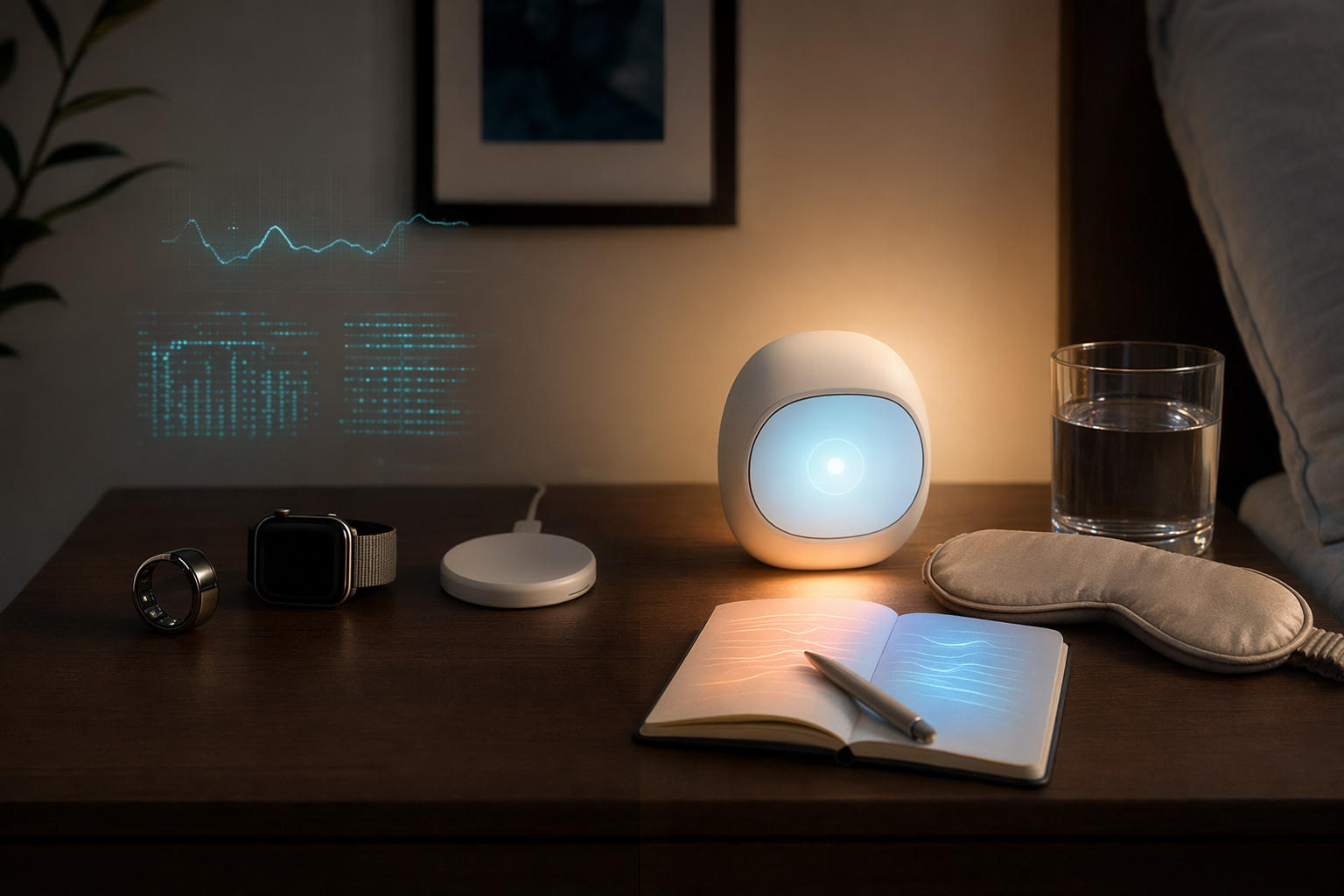 Illustration for: Personalized AI Sleep Coaching vs. Passive Monitoring